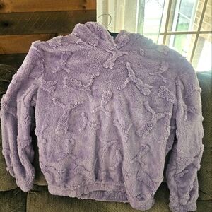 Girls Puma Plush Hoodie